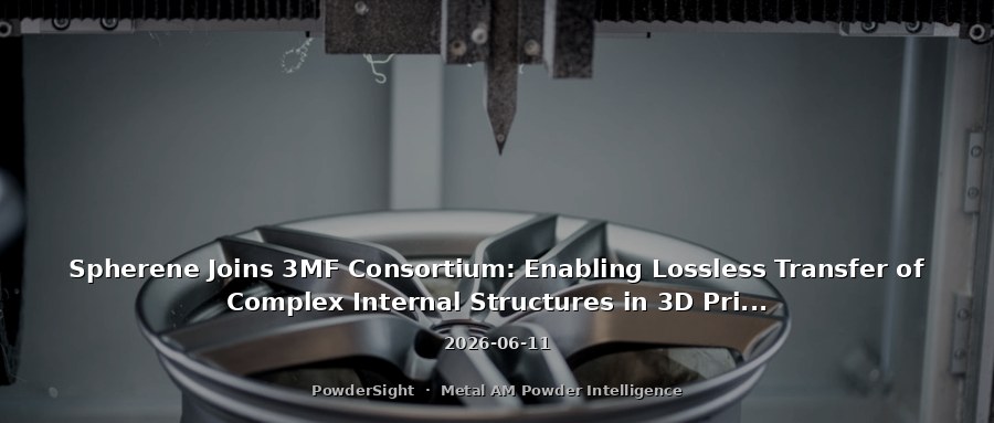 Spherene Joins 3MF Consortium: Enabling Lossless Transfer of Complex Internal Structures in 3D Printing