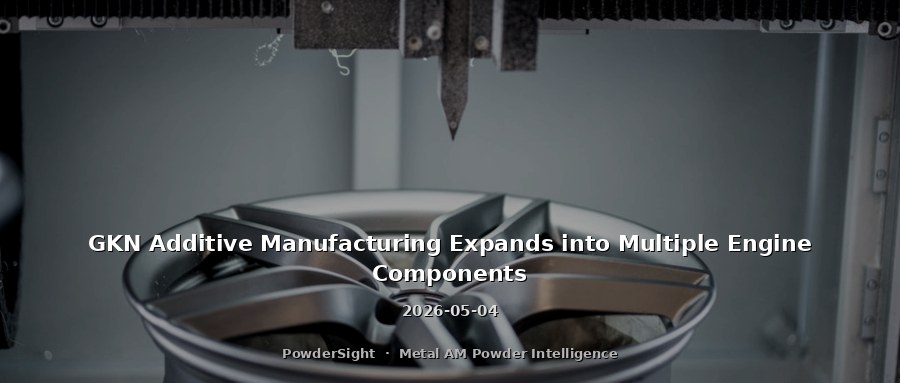 GKN Additive Manufacturing Expands into Multiple Engine Components