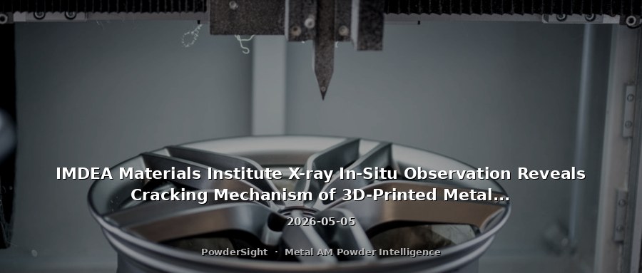 IMDEA Materials Institute X-ray In-Situ Observation Reveals Cracking Mechanism of 3D-Printed Metal Micropores