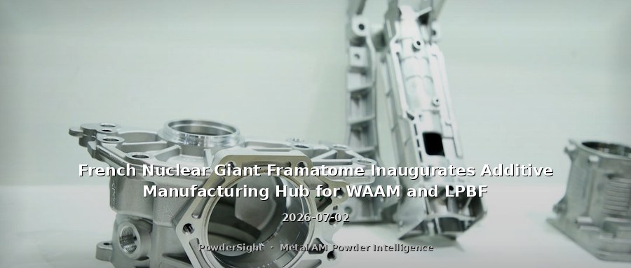 French Nuclear Giant Framatome Inaugurates Additive Manufacturing Hub for WAAM and LPBF