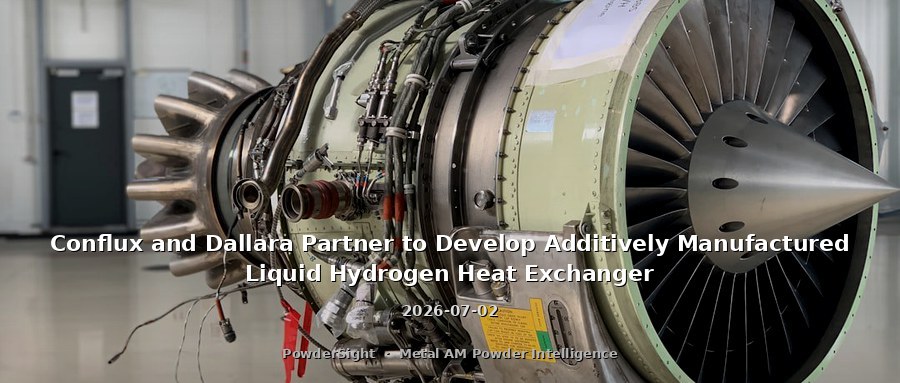Conflux and Dallara Partner to Develop Additively Manufactured Liquid Hydrogen Heat Exchanger