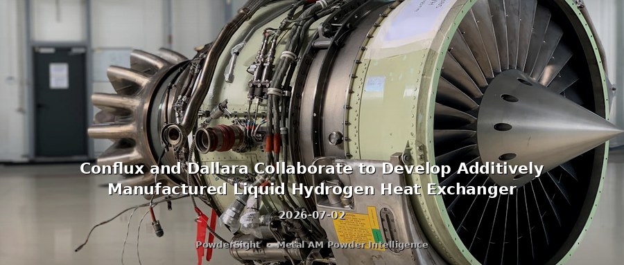 Conflux and Dallara Collaborate to Develop Additively Manufactured Liquid Hydrogen Heat Exchanger