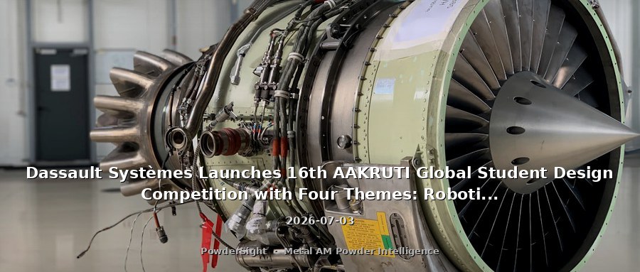 Dassault Systèmes Launches 16th AAKRUTI Global Student Design Competition with Four Themes: Robotics, Healthcare, and Mobility