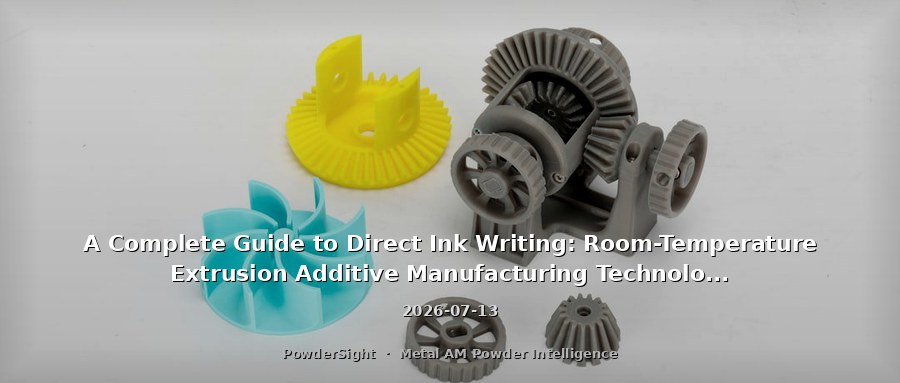 A Complete Guide to Direct Ink Writing: Room-Temperature Extrusion Additive Manufacturing Technology Explained