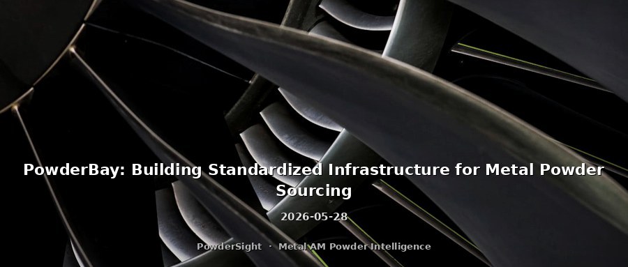 PowderBay: Building Standardized Infrastructure for Metal Powder Sourcing