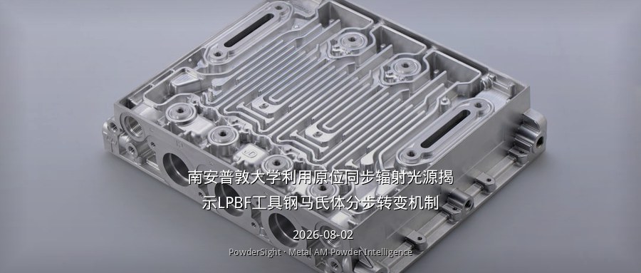 南安普敦大学利用原位同步辐射光源揭示LPBF工具钢马氏体分步转变机制