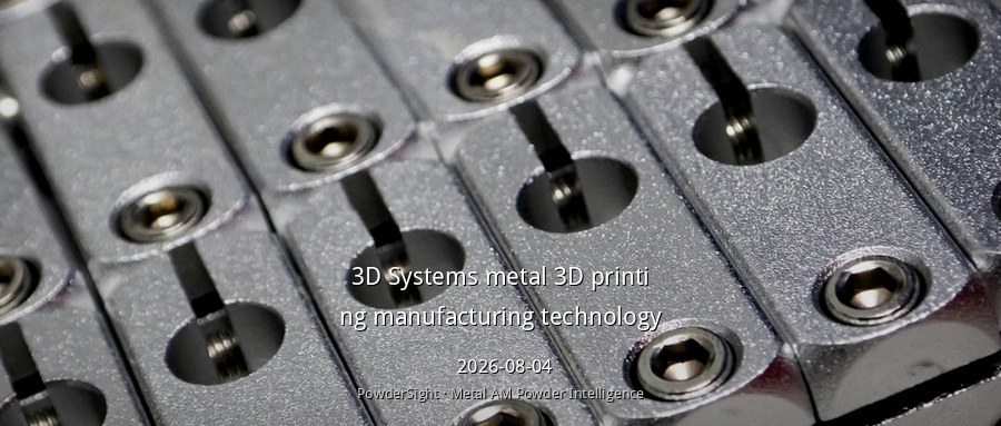 3D Systems Q2营收9460万美元超预期，金属AM驱动增长，股价盘后涨9%