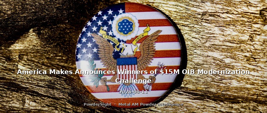 America Makes Announces Winners of $15M OIB Modernization Challenge