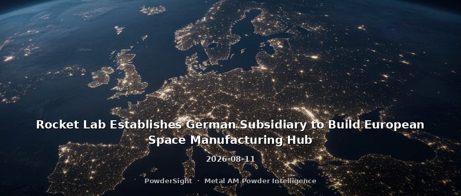 Rocket Lab Establishes German Subsidiary to Build European Space Manufacturing Hub
