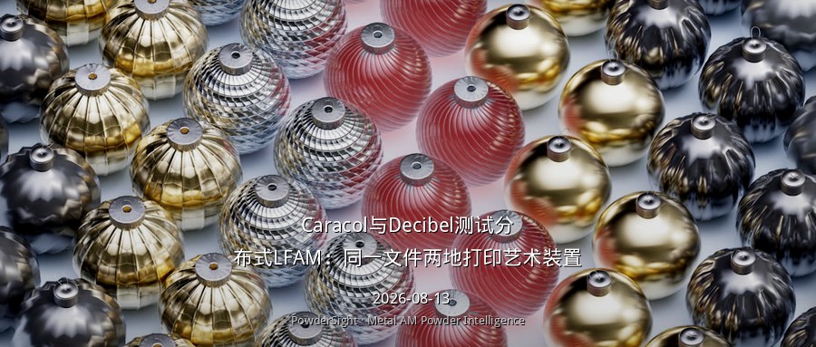 Caracol与Decibel测试分布式LFAM：同一文件两地打印艺术装置
