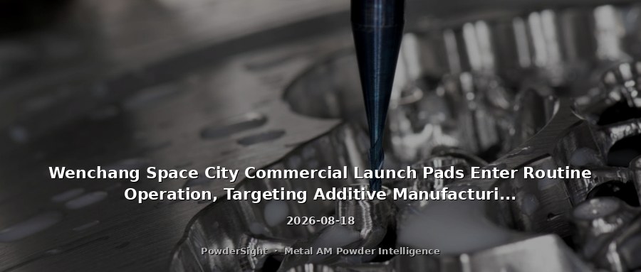 Wenchang Space City Commercial Launch Pads Enter Routine Operation, Targeting Additive Manufacturing Supply Chain Enterprises for Investment