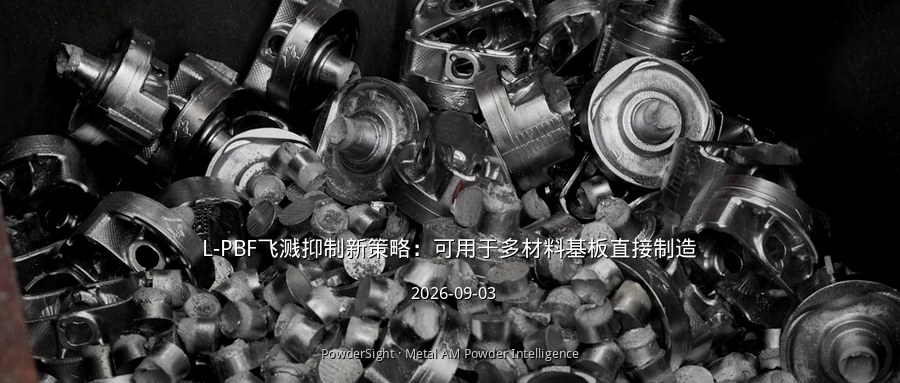 L-PBF飞溅抑制新策略：可用于多材料基板直接制造