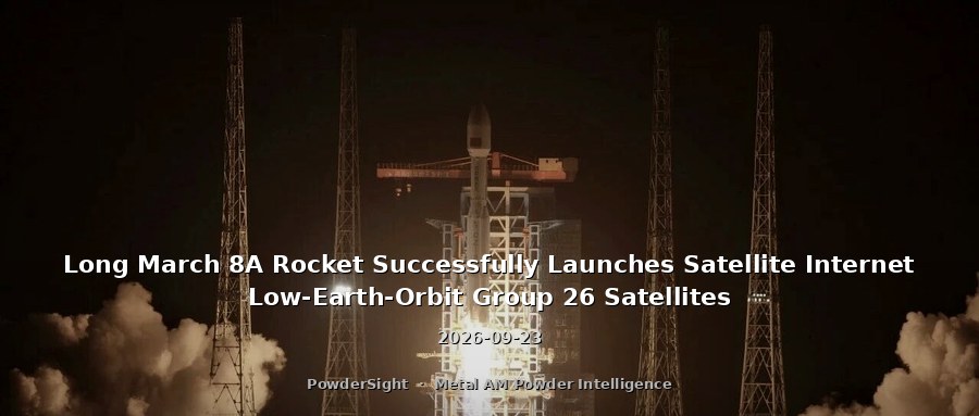 Long March 8A Rocket Successfully Launches Satellite Internet Low-Earth-Orbit Group 26 Satellites