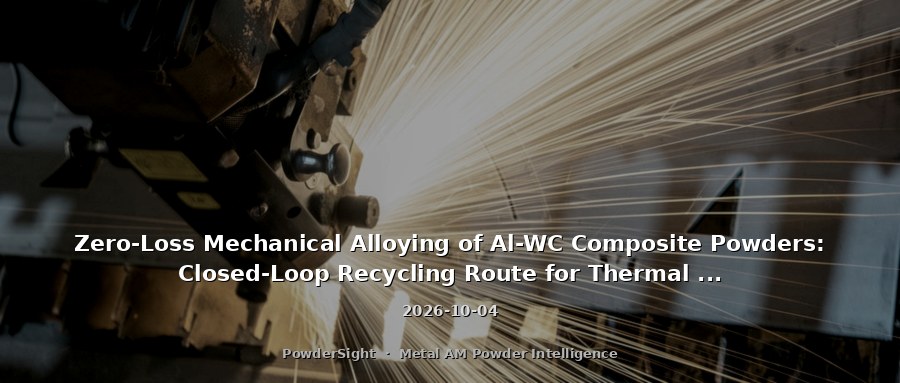 Zero-Loss Mechanical Alloying of Al-WC Composite Powders: Closed-Loop Recycling Route for Thermal and Cold Spray Feedstock