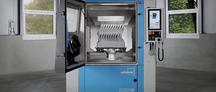Solukon发布SFM-AT850清粉系统：承载1000公斤金属件除粉，Formnext 2026开启订购