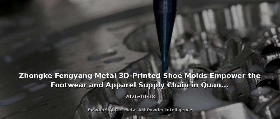 Zhongke Fengyang Metal 3D-Printed Shoe Molds Empower the Footwear and Apparel Supply Chain in Quanzhou Taiwanese Investment Zone: One Shoe Mold in 32 Hours